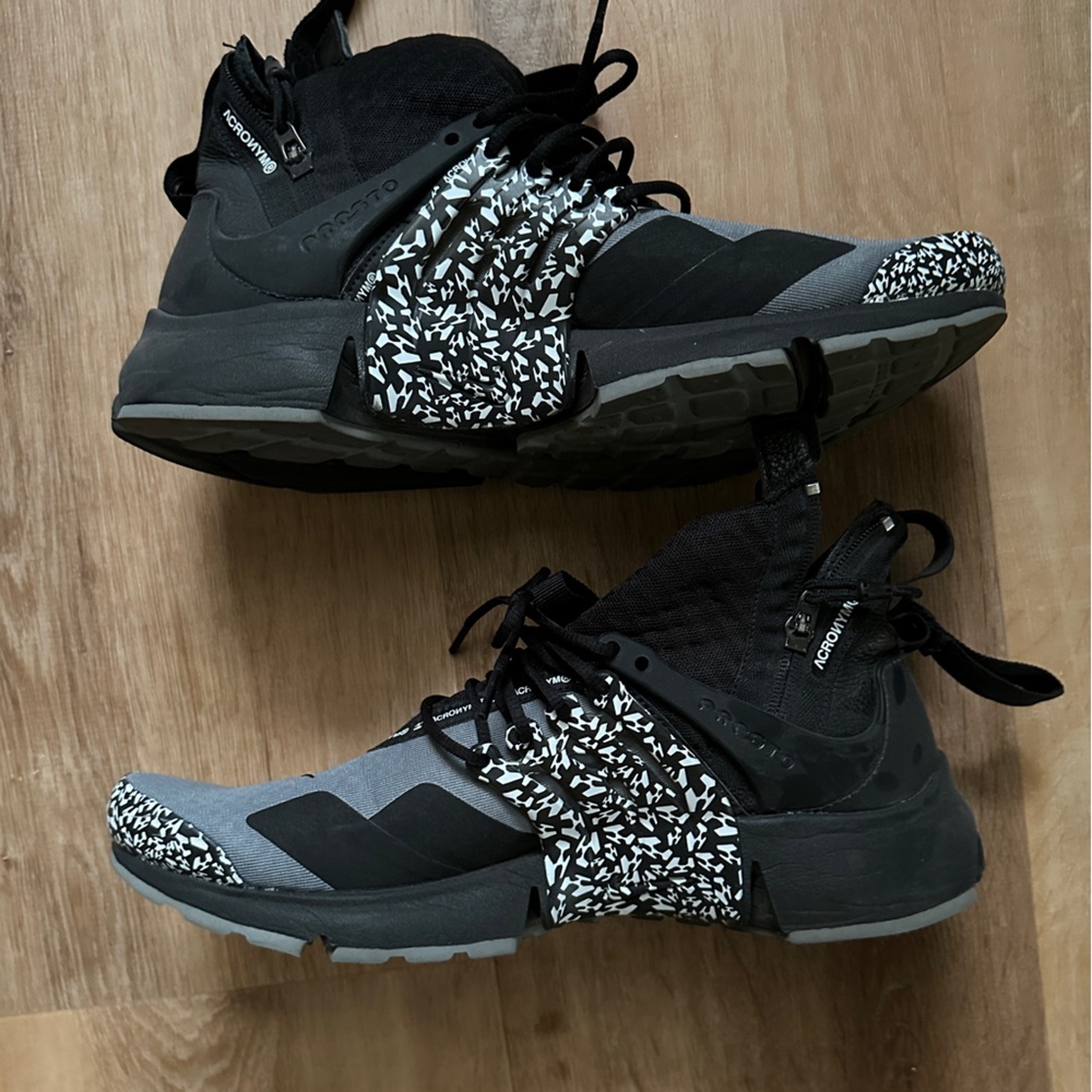 Nike Air Presto Mid- Acronym Cool Grey